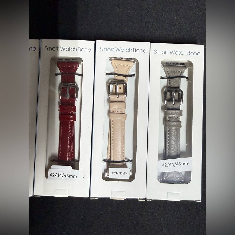 NEW Smart Apple Watch Band Set - 4 Colors fits size 42/44/45mm - Picture 3 of 4